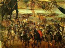 Haga click para ver la imagen ampliada art - salvador dali - the battle of teutan.jpg